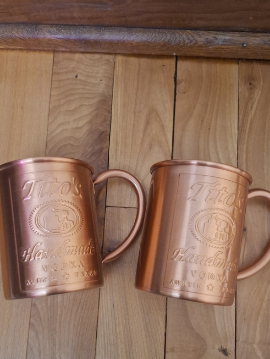 Other - Copper Moscow Mule Mug - Set of 2